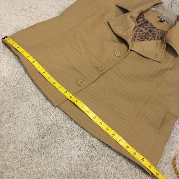 Vintage Honey Dijon Quilted Coat Made in Canada - Picture 14 of 16